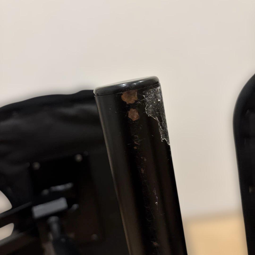 【3KeTa専用】ニトリ　姿勢矯正チェア 黒　2点