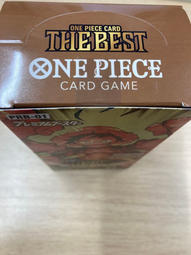 ワンピースカード THE BEST PRB-01 未開封BOX テープあり