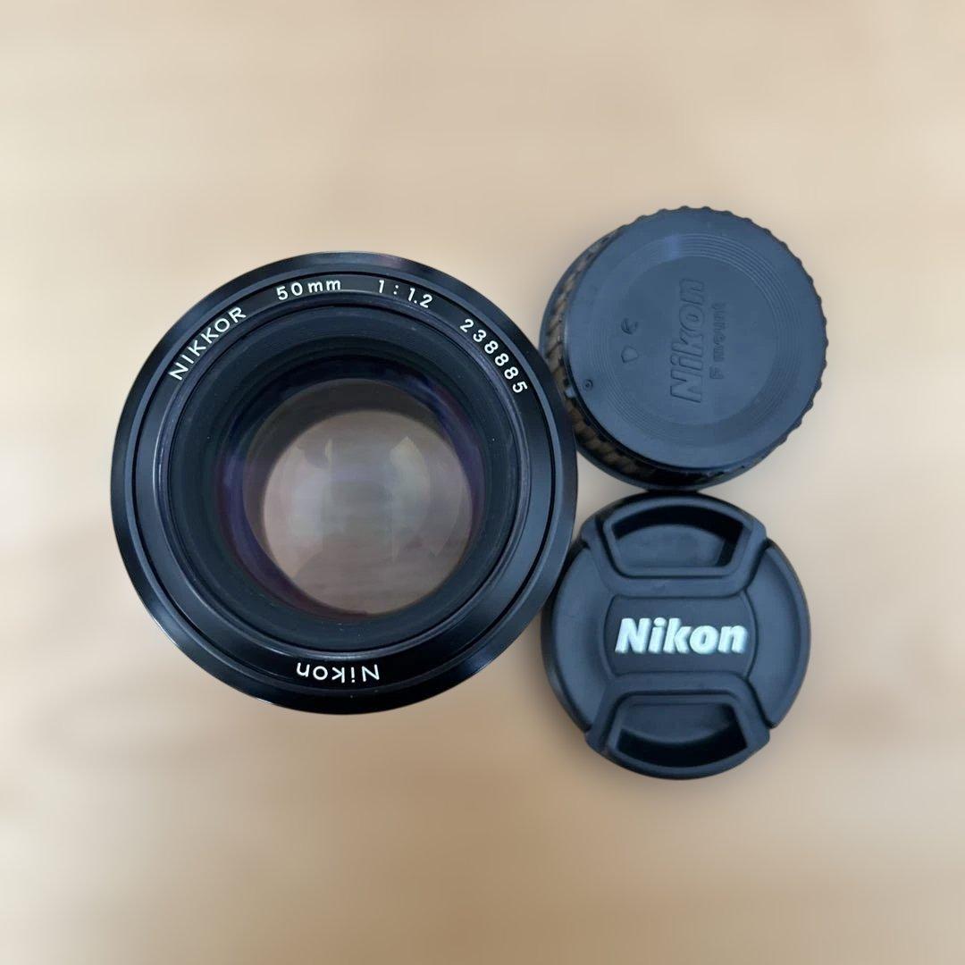 ニコン　Ai-NIKKOR 50mm 1:1.2 美品