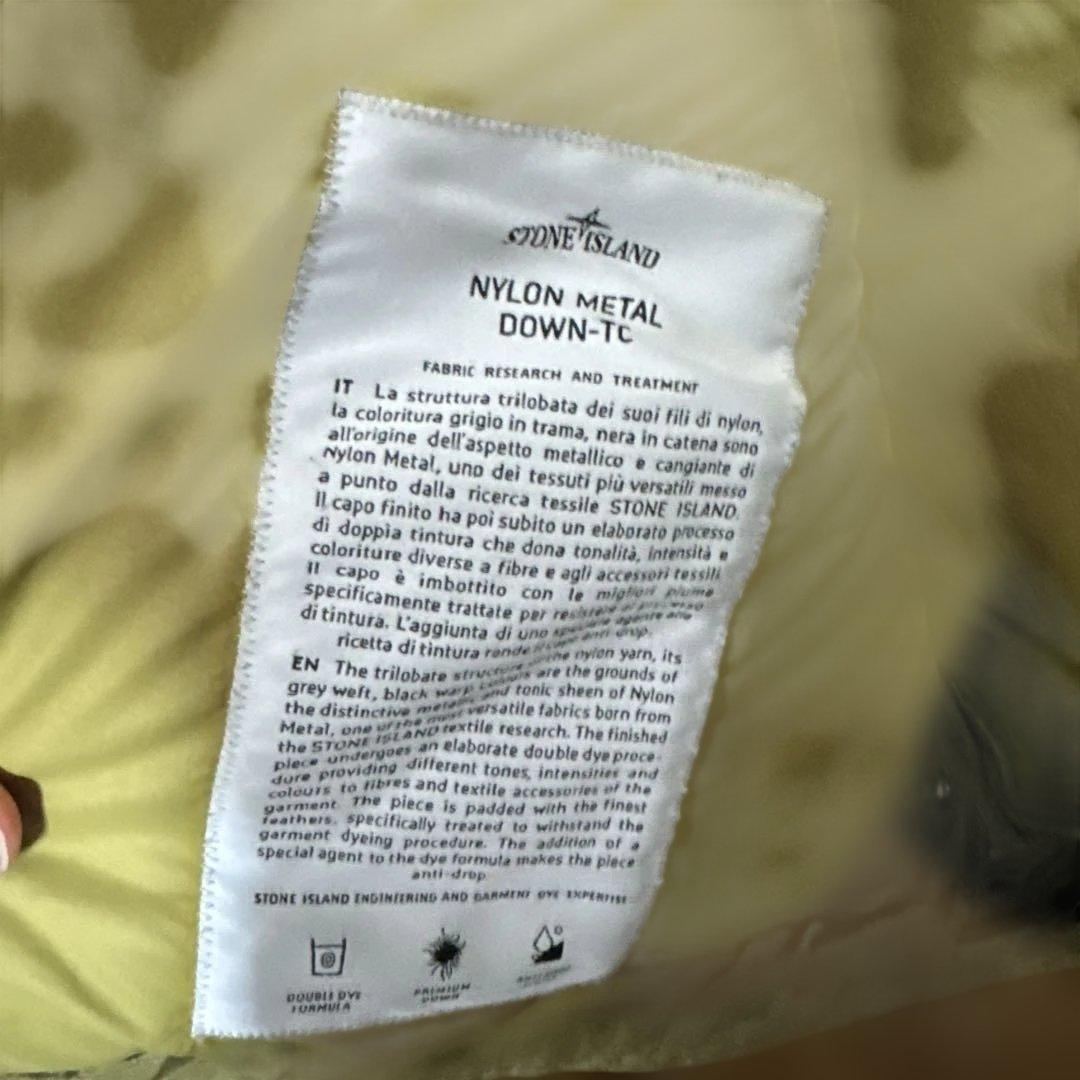 限定セールこれ以上下げれませんグリーン stone ダウンジャケット