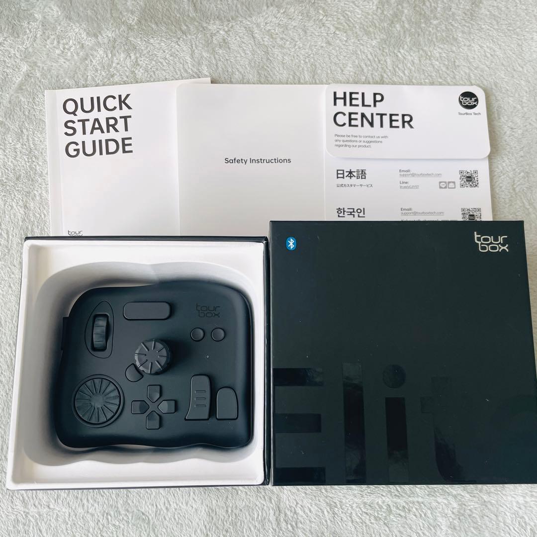 TourBox Elite ブラック 箱・説明書あり