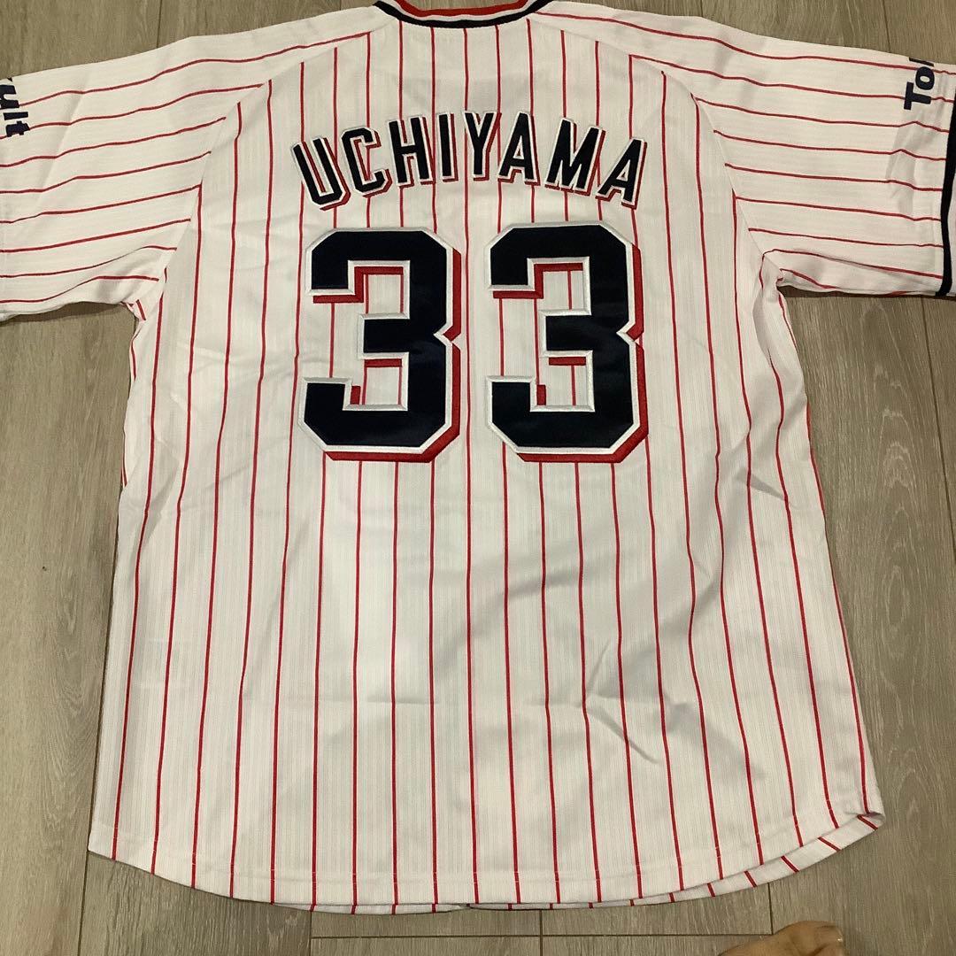 東京ヤクルトスワローズ　内山壮真　ユニフォーム　Mサイズ