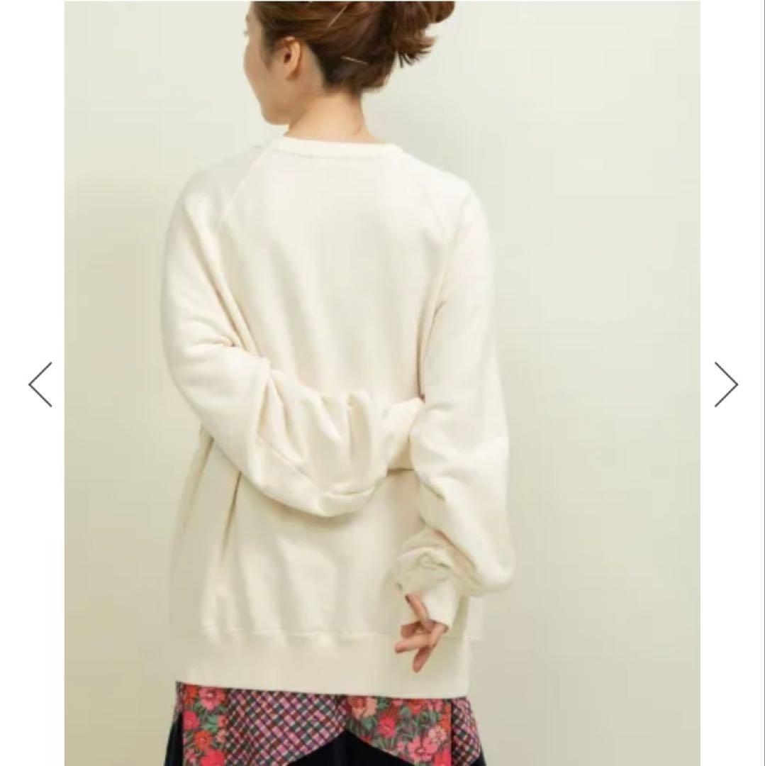 チャイルドウーマン　眠たいクマ裏毛スウェット