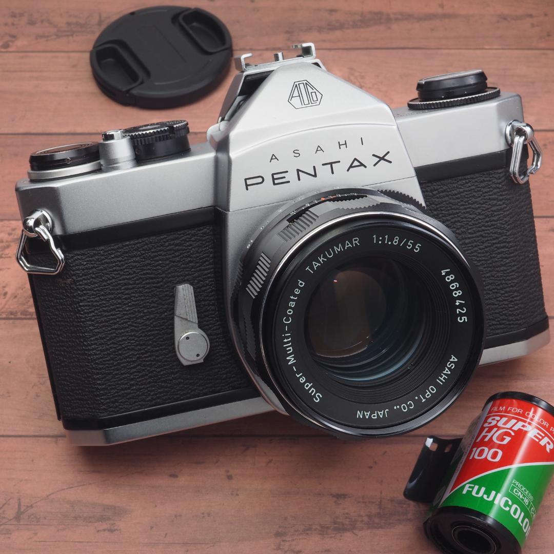 ペンタックス SL (SP兄弟機)　Takumar 55mm F1.8 ＃24