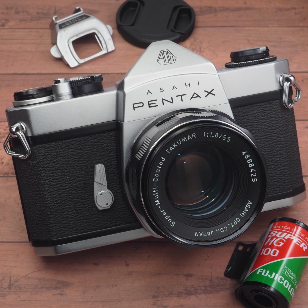 ペンタックス SL (SP兄弟機)　Takumar 55mm F1.8 ＃24