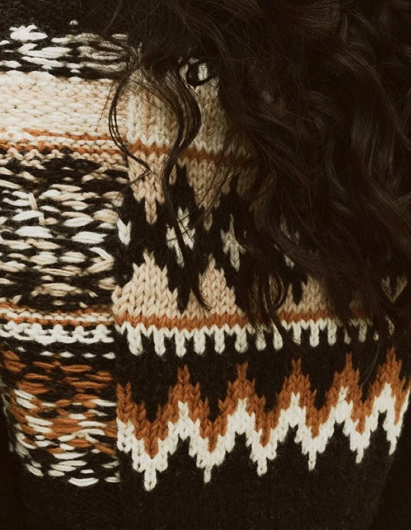 machattマチャット＊ノルディックニットベスト