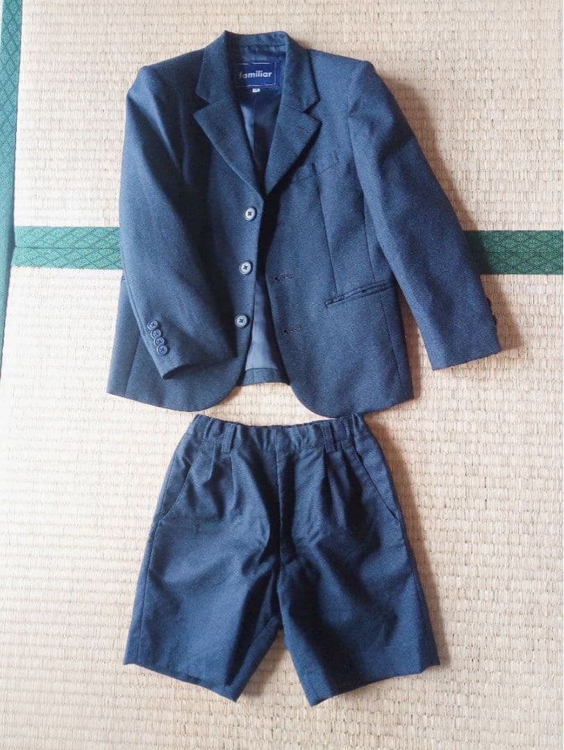 familiar スーツ・ブレザーセット ダークグレー