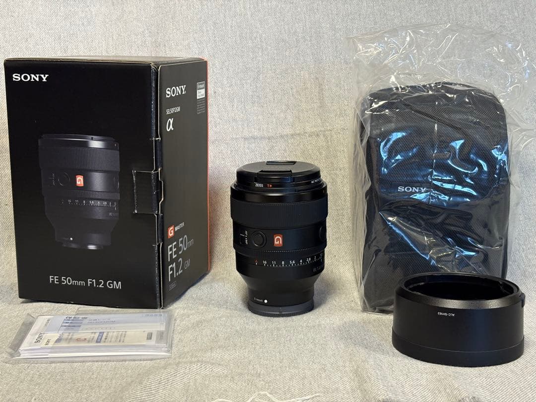 SONY FE 50mm F1.2 GM SEL50F12GM 単焦点レンズ