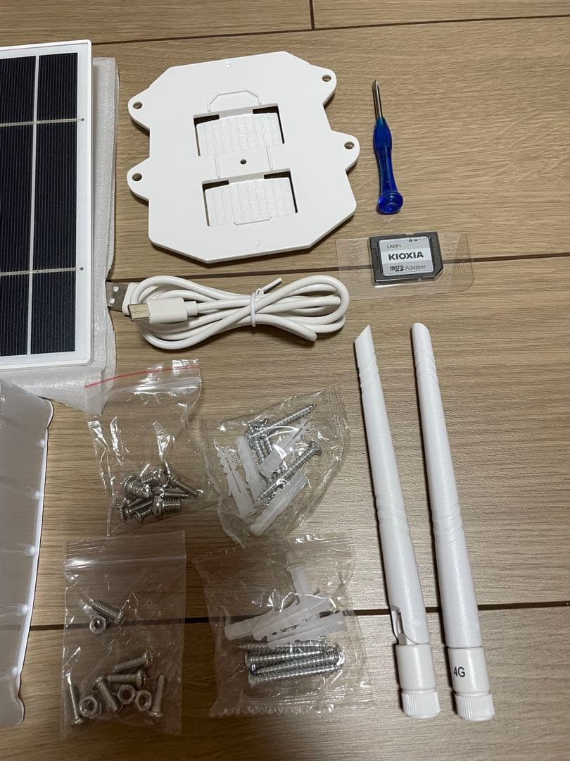 防犯カメラ4G simカード版wifi不要　Alert PTZ Camera美品