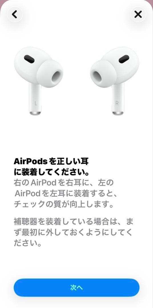 【美品】 Apple AirPods Pro２ (Lightning）