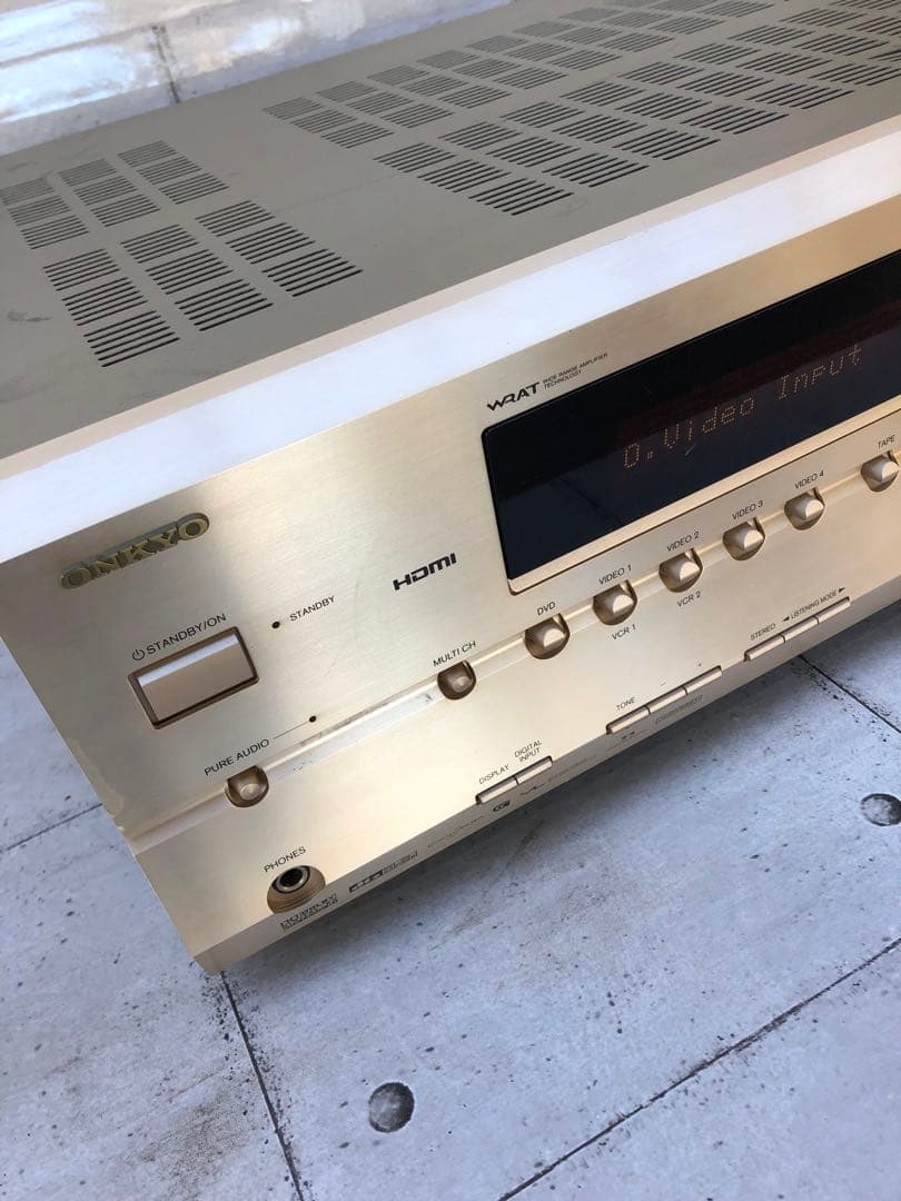 ONKYO AVアンプ TX-SA604 動作品(L23)