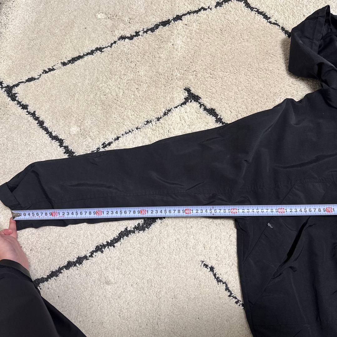 フレッドペリー 黒 ナイロンジャケット Lサイズ