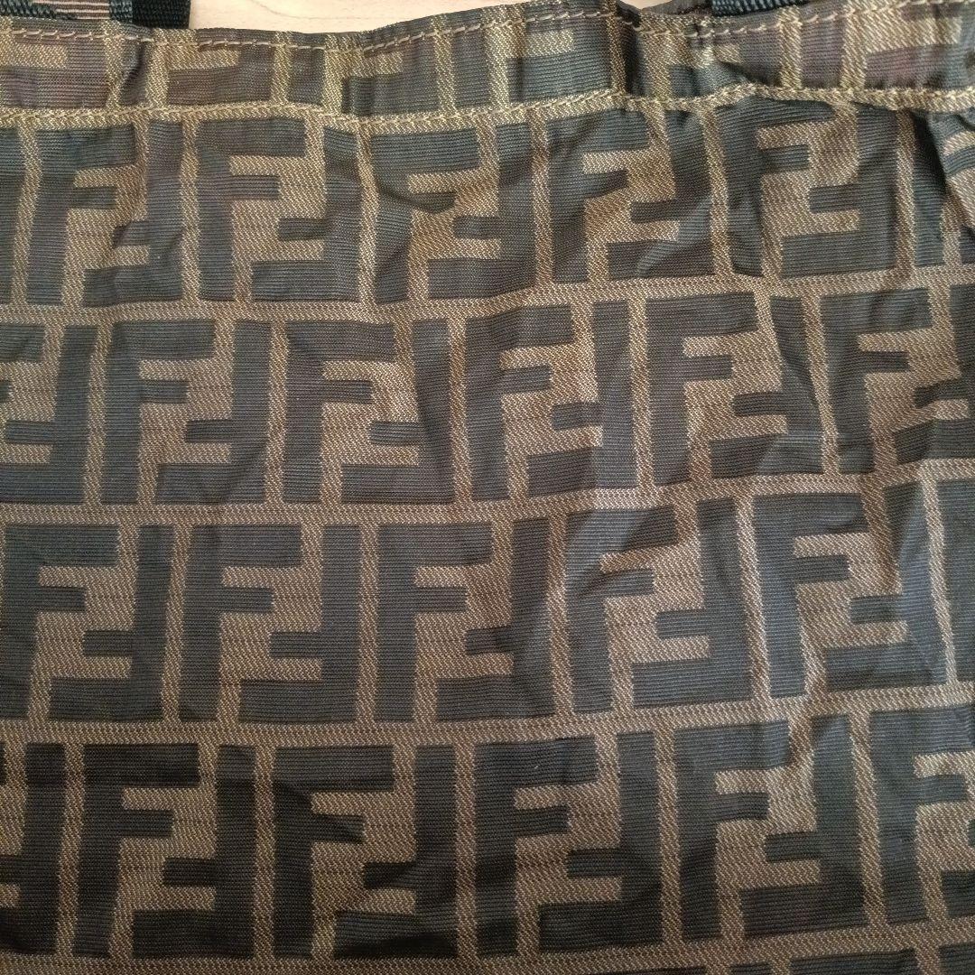 FENDI　総柄ズッカ　エコバッグ　トートバック　折りたたみ