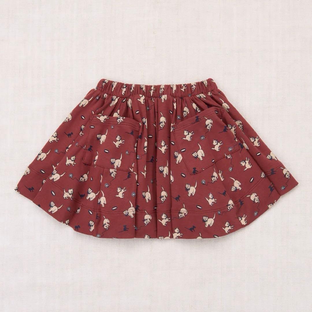 【新品未使用】　misha&puff circle skirt 3y 猫