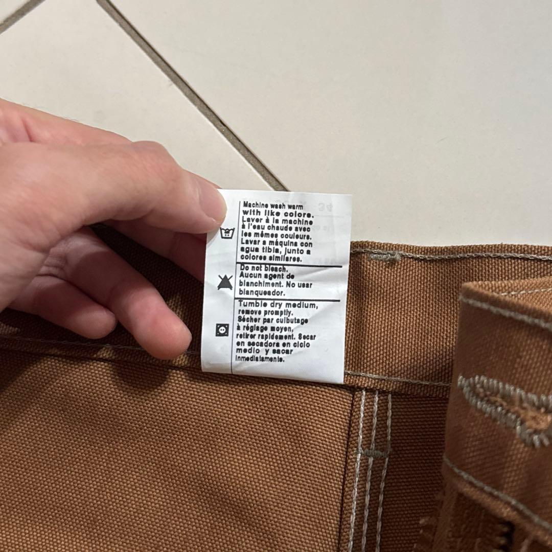 00's Carhartt ダブルニーペインターパンツ BRN w36 タグ付き