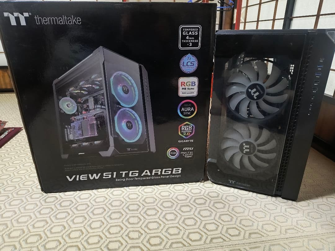 Thermaltake View 51 TG ARGB 自作PC用ケース
