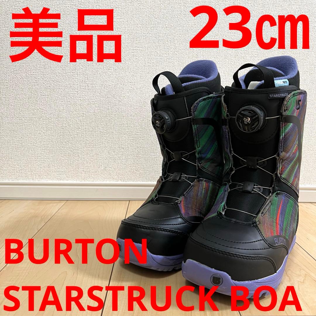 【美品_即日発送】BURTON スノボSTARSTRUCK BOA 23.0cm