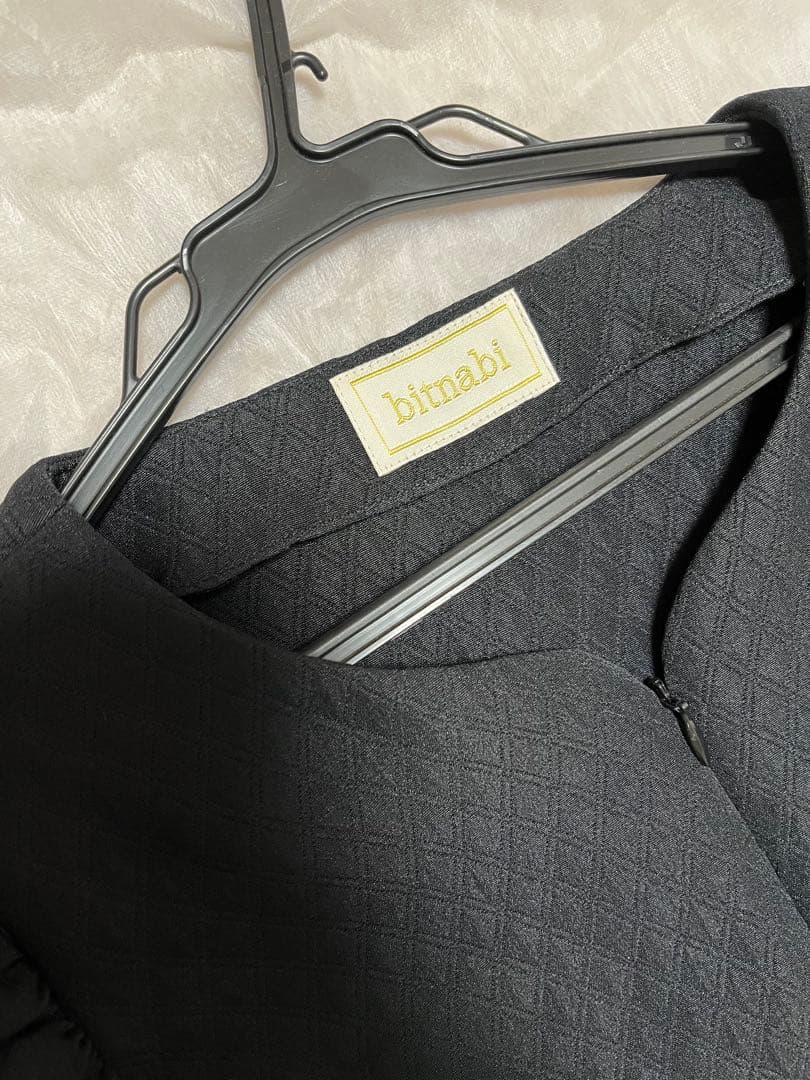 新品未使用　bitnabi ビンナビ　ハートカッティングキルティングトップス