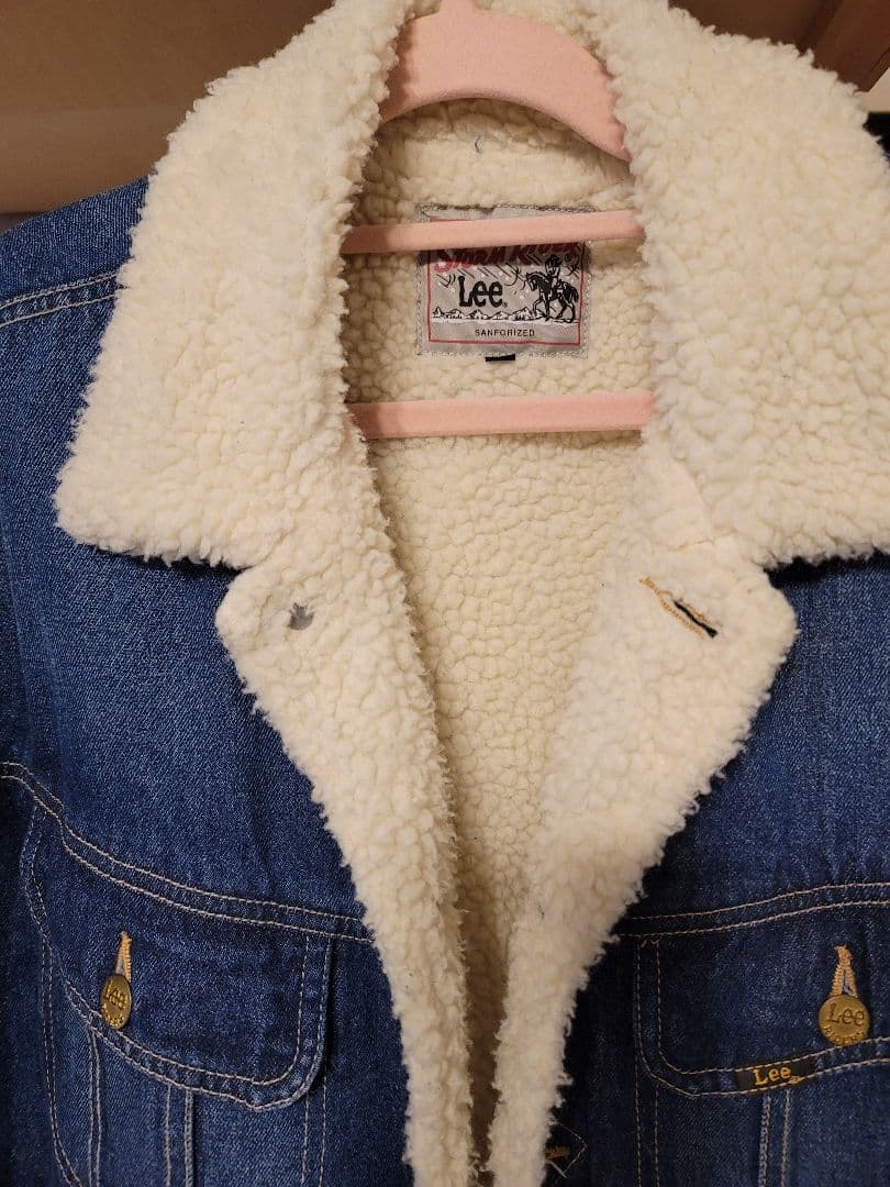 LEE Storm Rider XL ボア　デニムジャケット