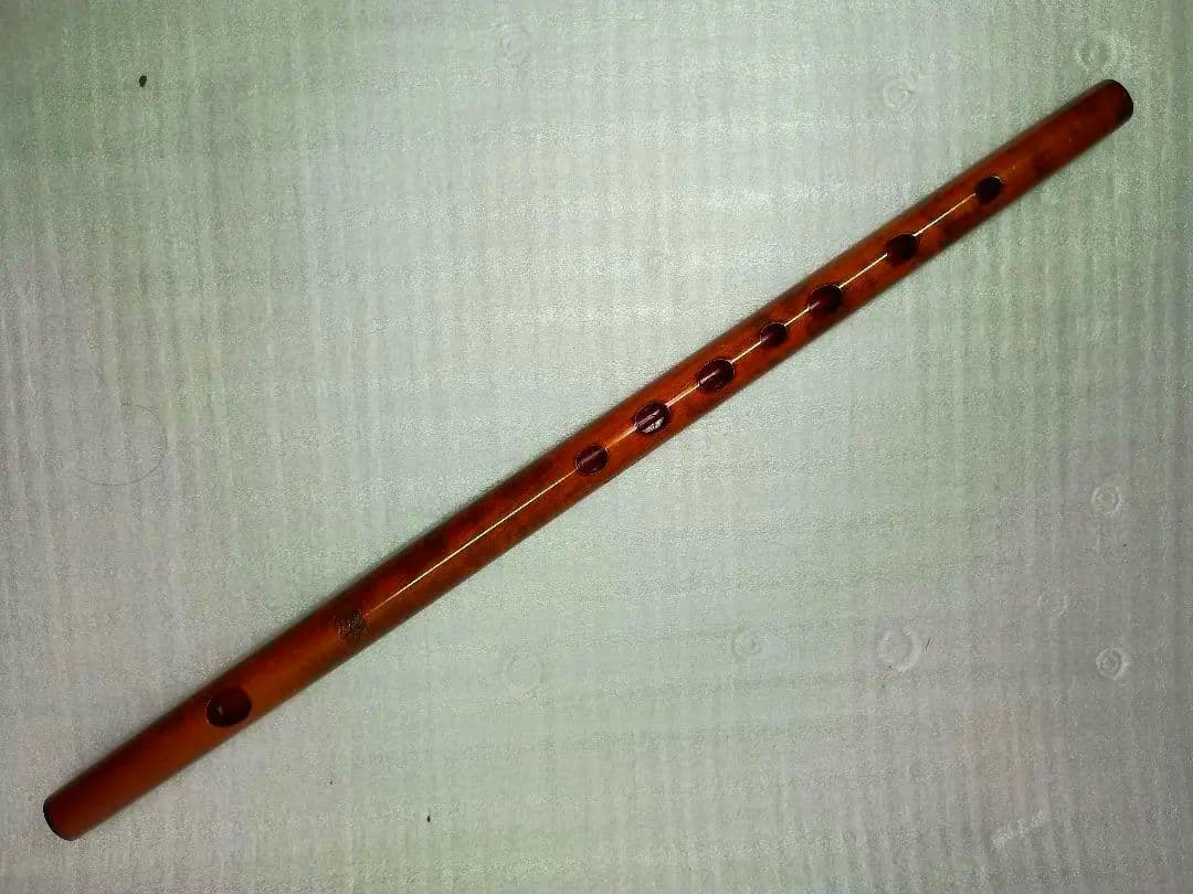ワダ楽器　木製 篠笛 八本調子　蝴蝶