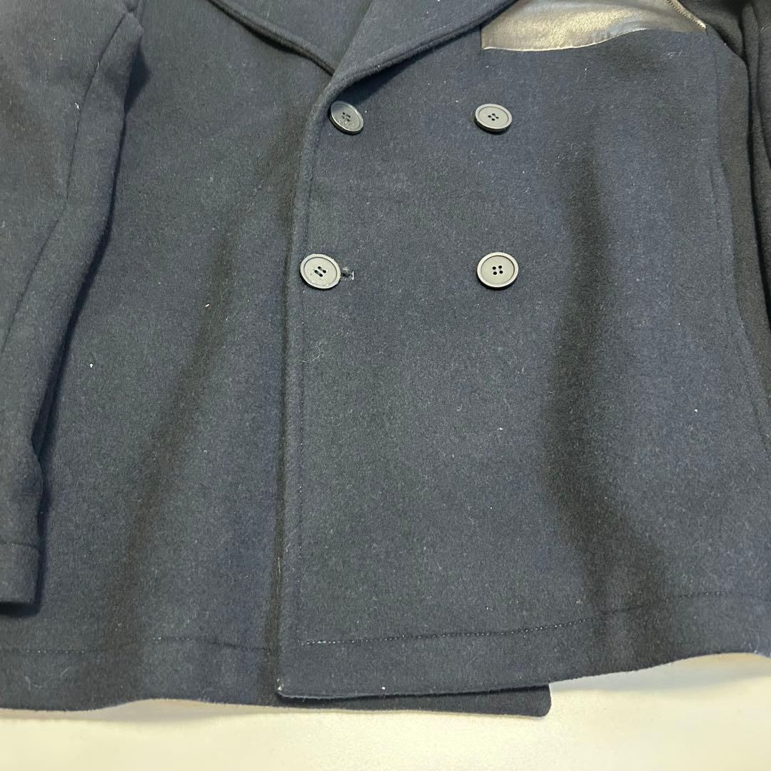 【美品】Studio Nicholson Zara ピーコート レザー