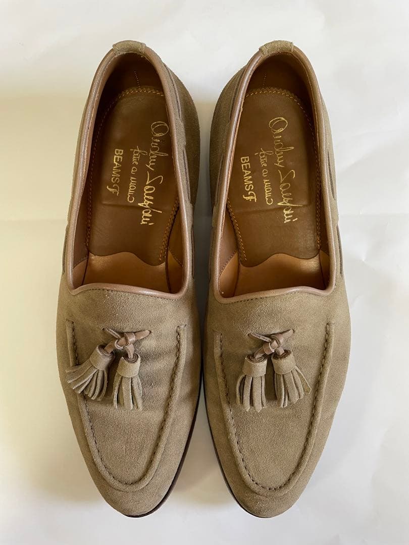 サントーニ×ビームス　タッセルローファー　5.5