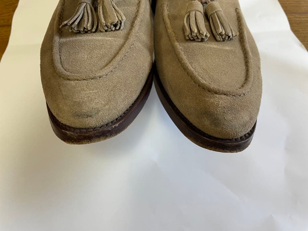 サントーニ×ビームス　タッセルローファー　5.5