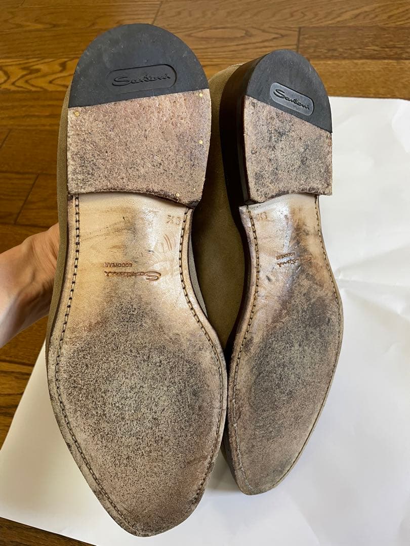 サントーニ×ビームス　タッセルローファー　5.5