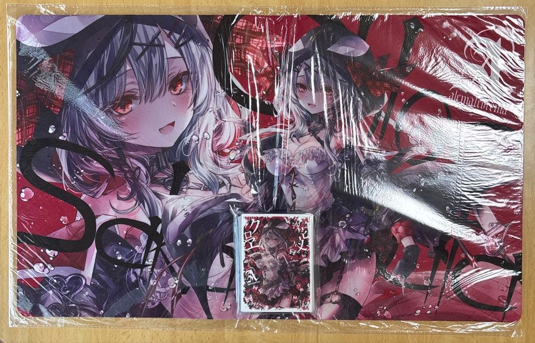 ホロライブ hololive 沙花叉クロヱ プレイマット スリーブ セット