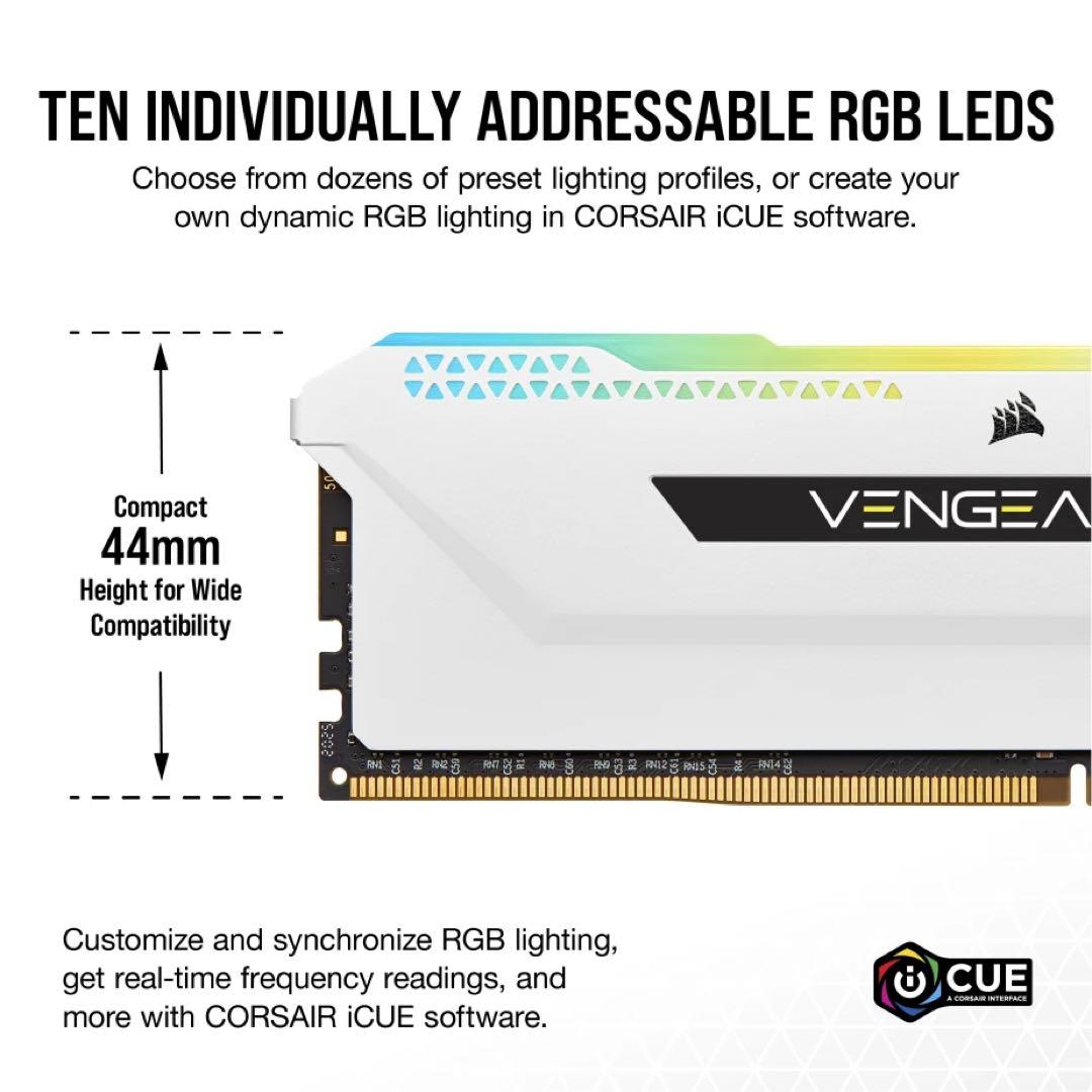 メモリー CORSAIR VENGEANCE RGB PRO SL 64GB