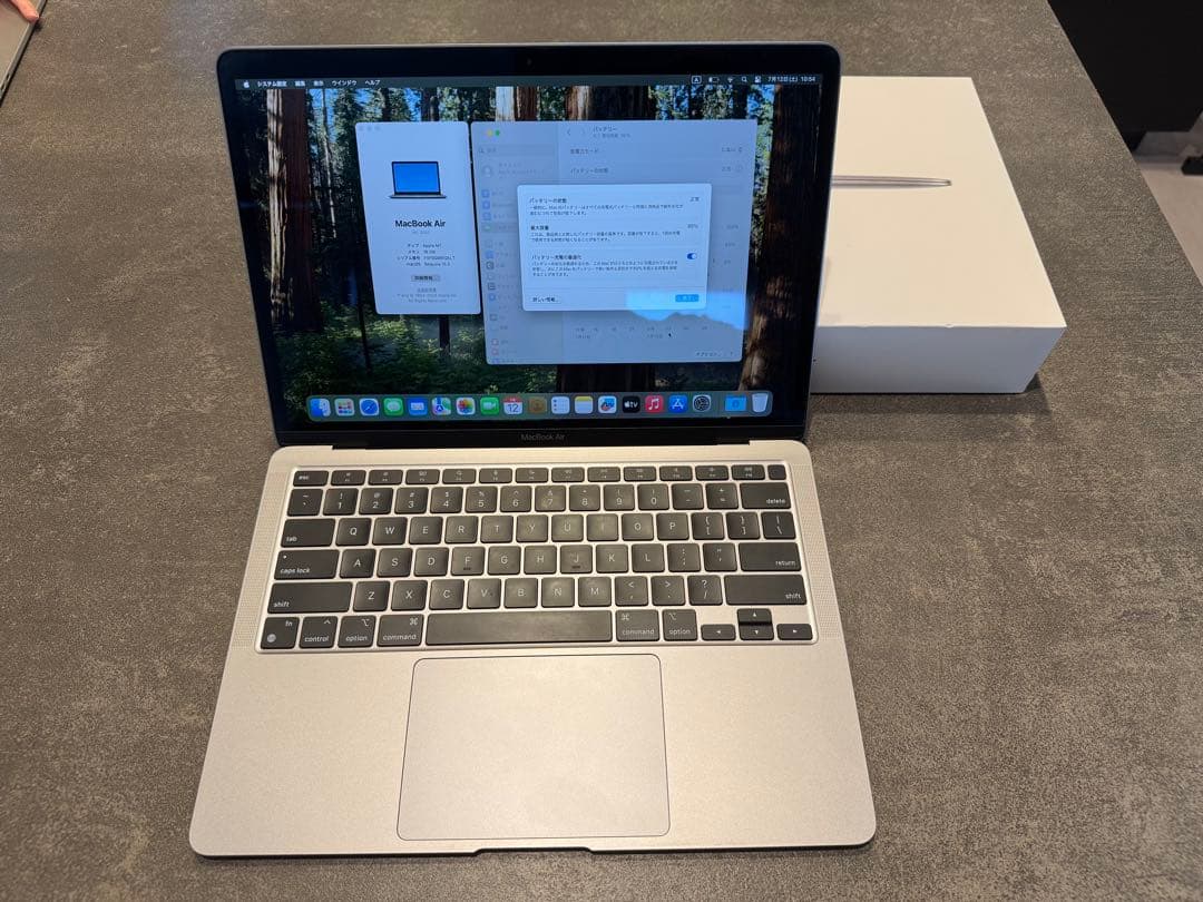 M1 Apple MacBook Air 2TB 16GB US スペースグレイ