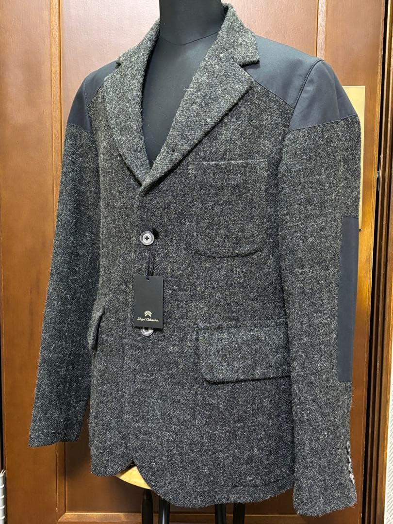 【未使用に近い】ナイジェルケーボン/マロリージャケット/チャコール/46サイズ