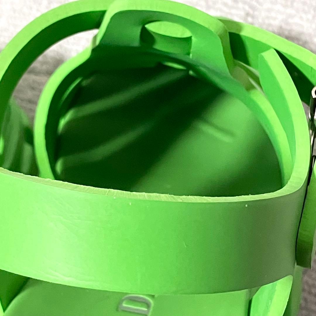 25SS！プラダ［モノリス］箱付き　サンダル　厚底　ラバー　メンズ　サイズ8