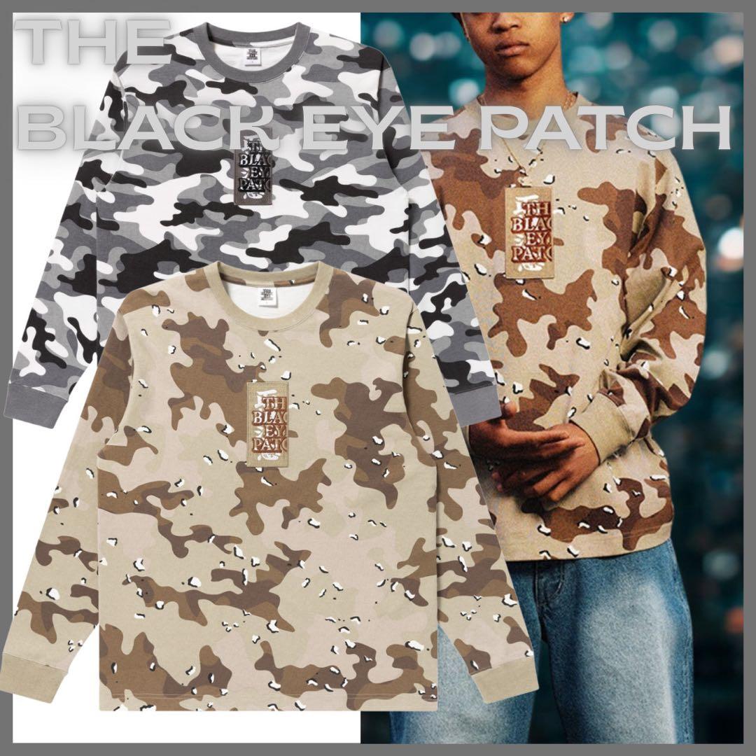 ブラックアイパッチ　ロンT