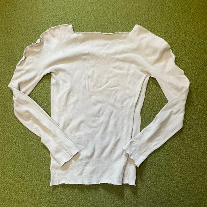 チャコット ノーソーイング  ニット 薄グレー バレエ