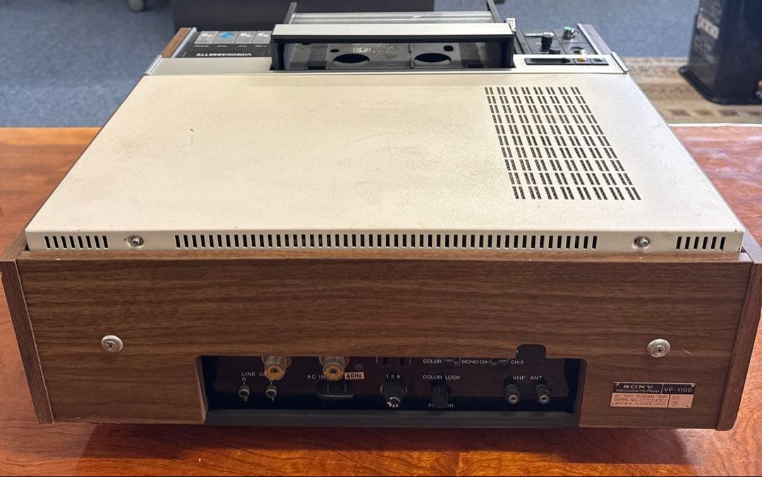 SONY VIDEOCASSETTE PLAYER ビデオカセットプレーヤー