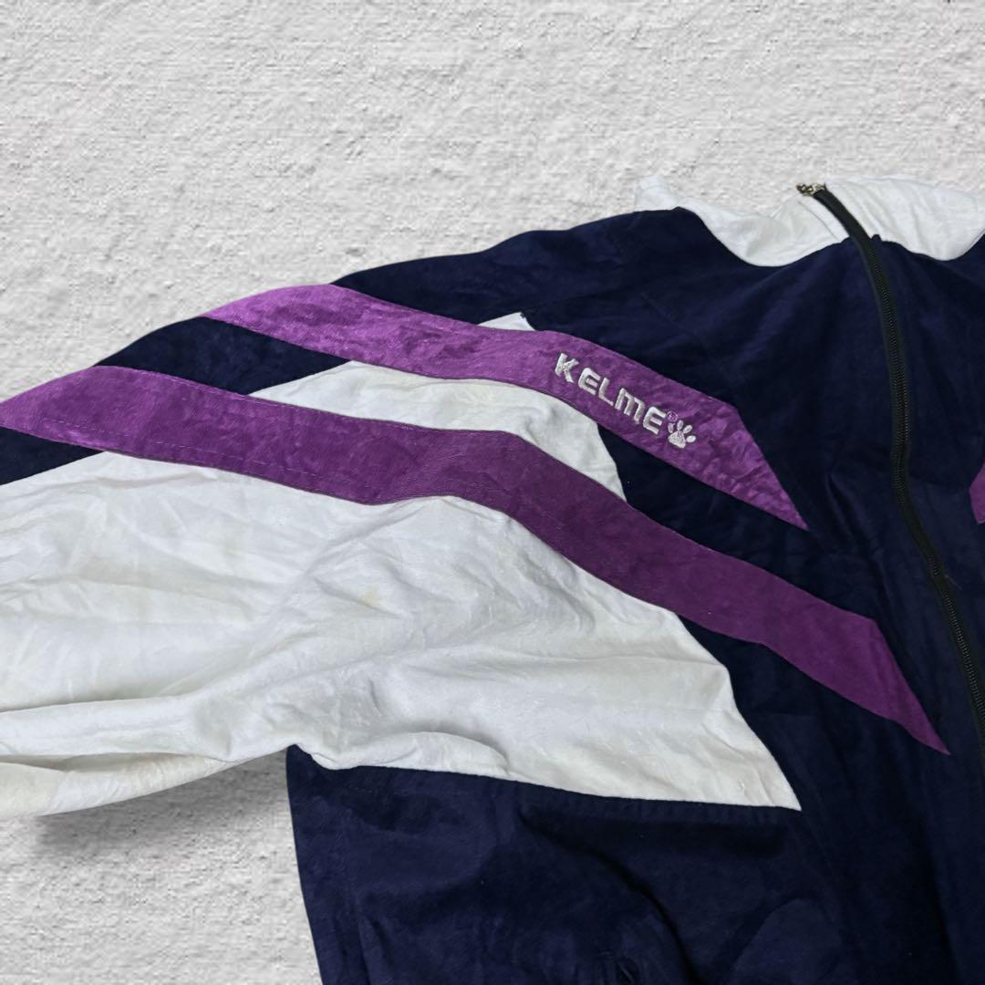 KELMEレアルマドリードトラックジャケットvintage古着ベロアスペイン製