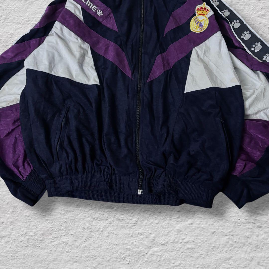 KELMEレアルマドリードトラックジャケットvintage古着ベロアスペイン製