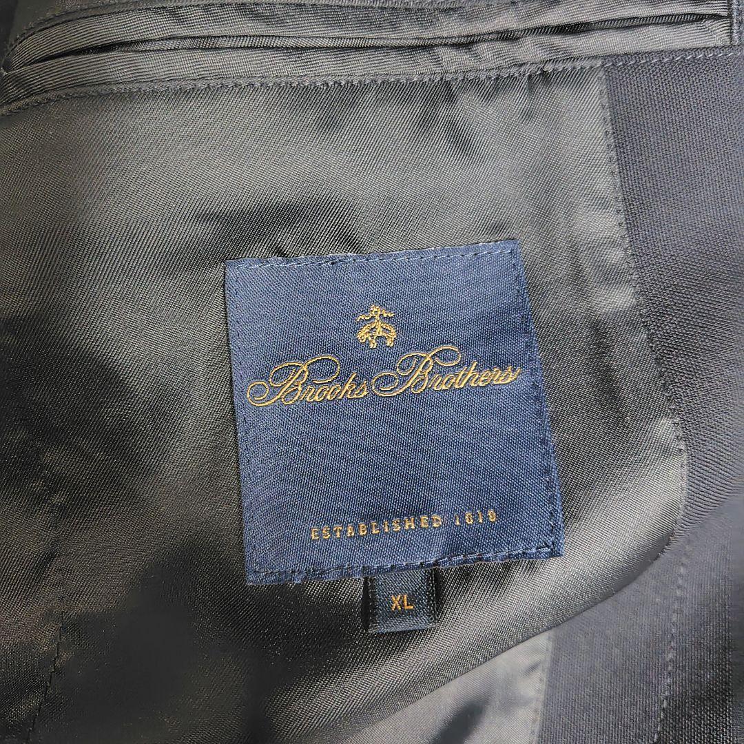 未使用に近い　XL　現行　ブルックスブラザーズ　紺　ブレザー　ダブル　金ボタン