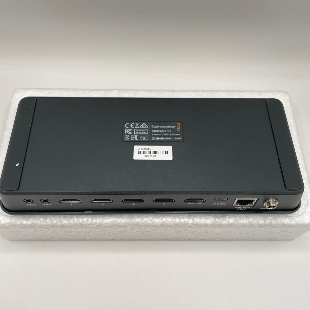 【未使用品級】Blackmagicdesign ATEM Mini Pro