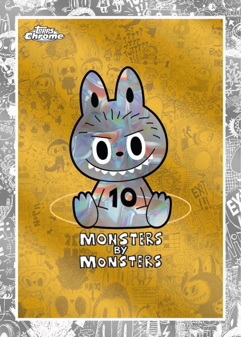 topps chrome labubu ラブブ トレカ 新品未開封2BOX