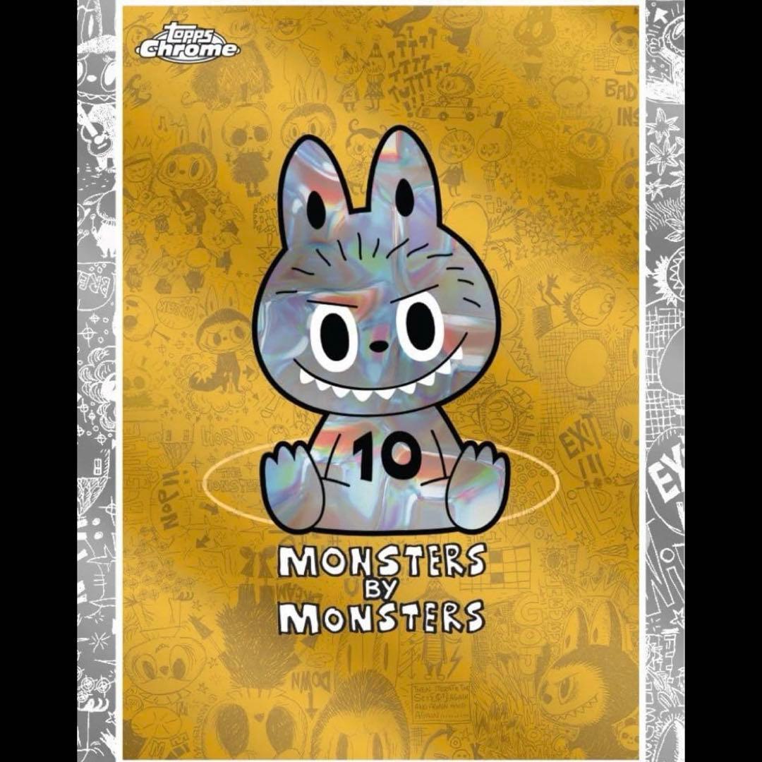 topps chrome labubu ラブブ トレカ 新品未開封2BOX