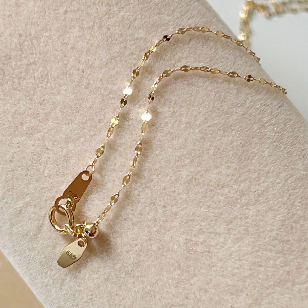 新品 高品質 日本製 K18 ネックレス 60cm アジャスター