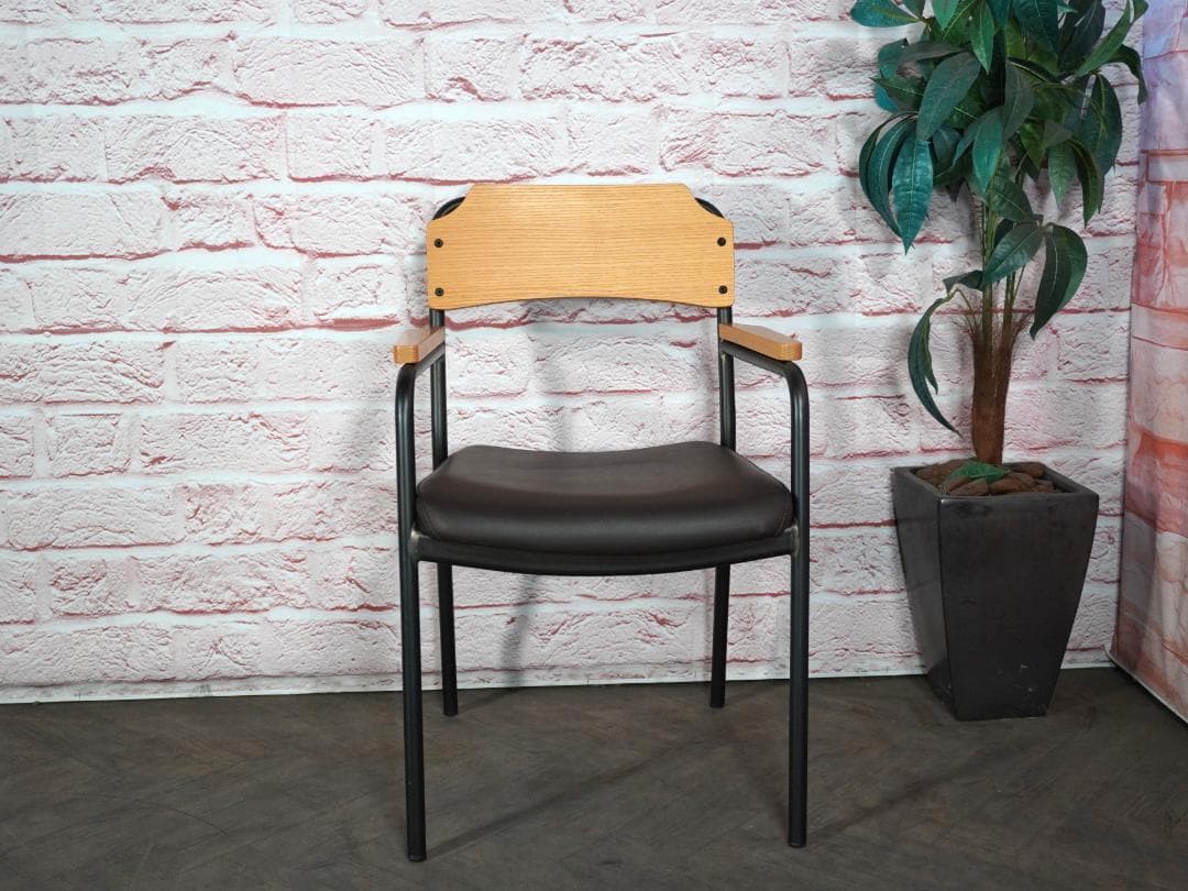 unico/ウニコ HOXTON/ホクストン アームダイニングチェア ブラウンc