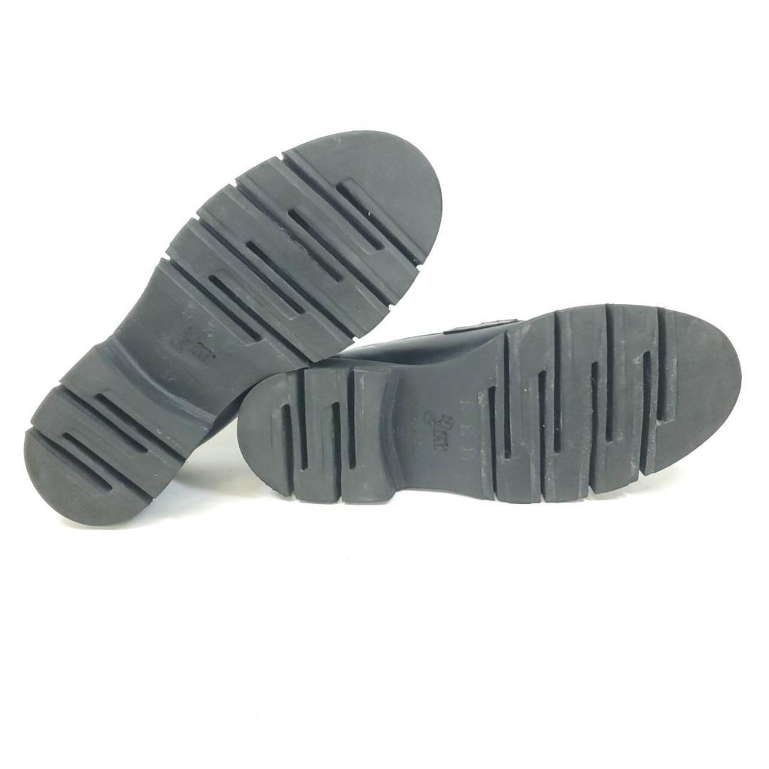 ルーカグロッシ　ビットローファー　イタリア製　レザー　本革　ブラック　EU37