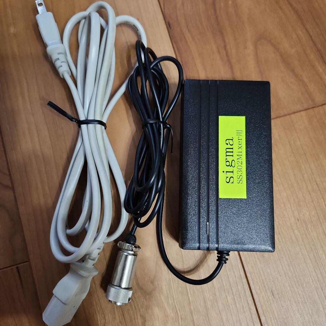 シグマSS-302 ポータブル3Chミキサー　映像制作向け【美品】