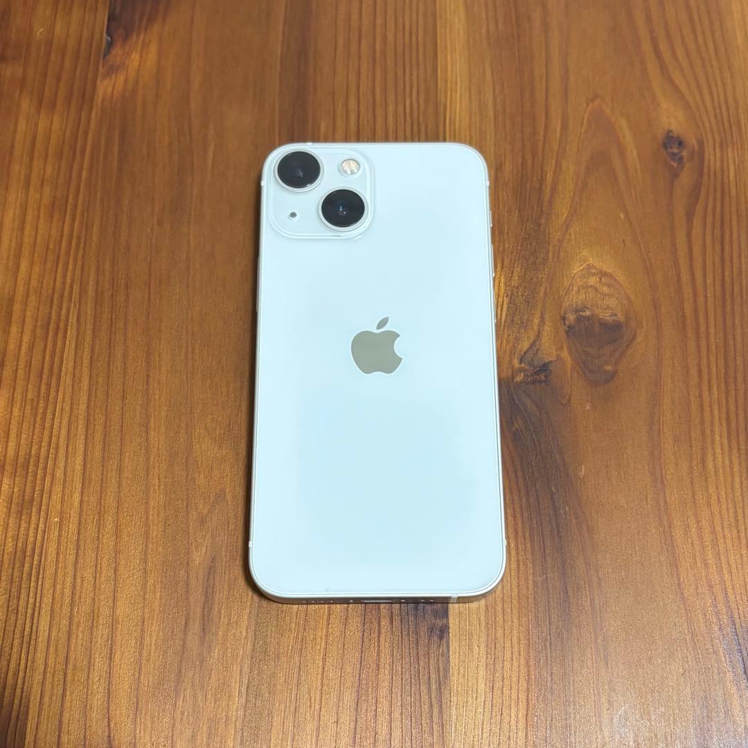 iPhone 13 mini ホワイト128GB 新品バッテリー