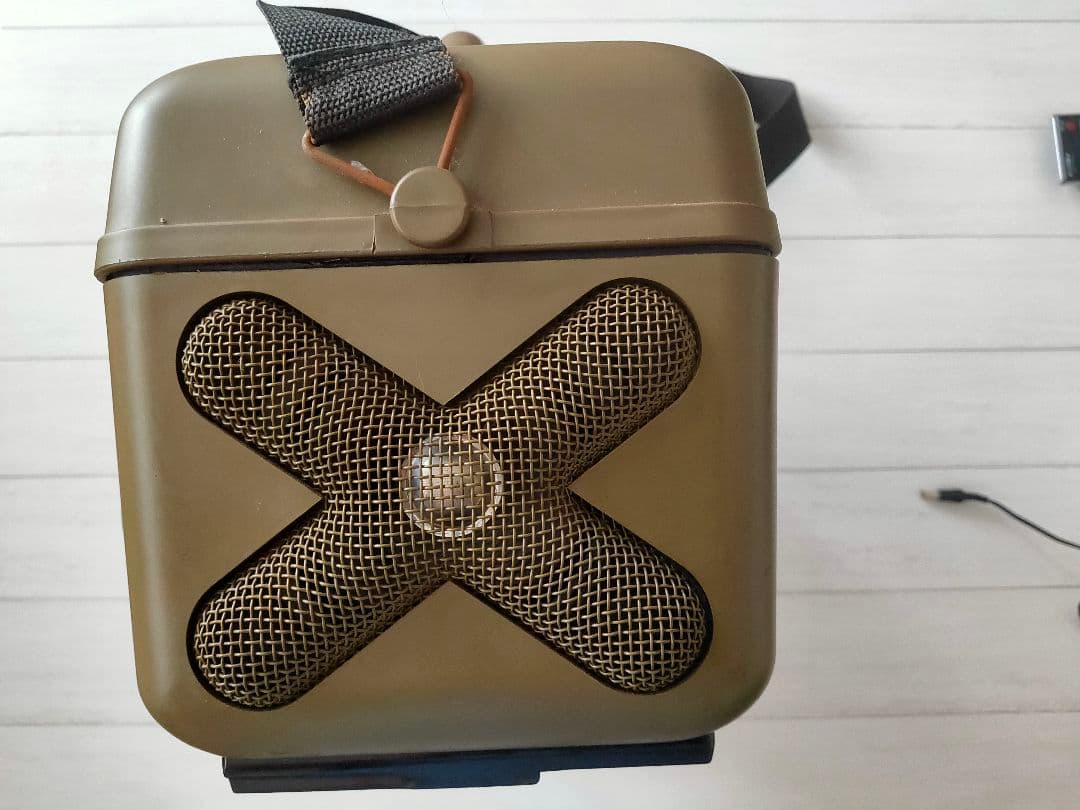 ミリタリー風TEAC PC-D10 ポータブルCDラジカセ