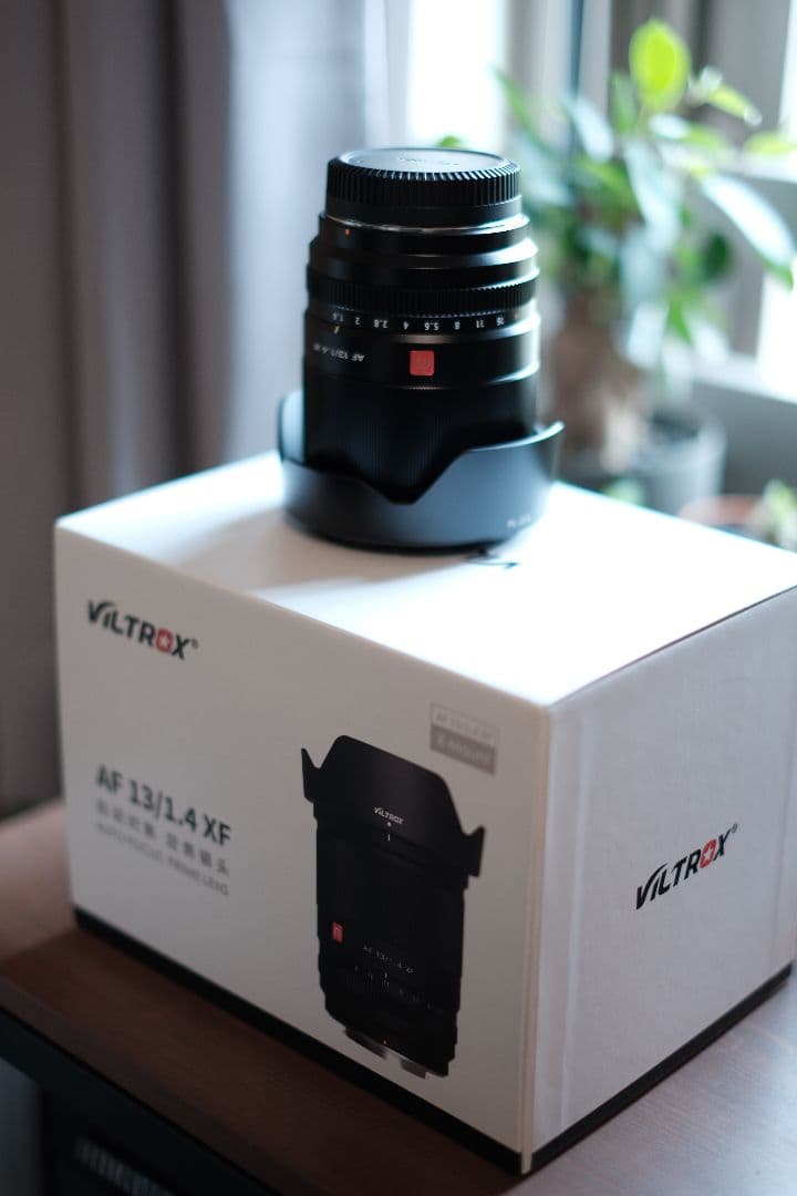 【美品】VILTROX AF 13mm F1.4 XF