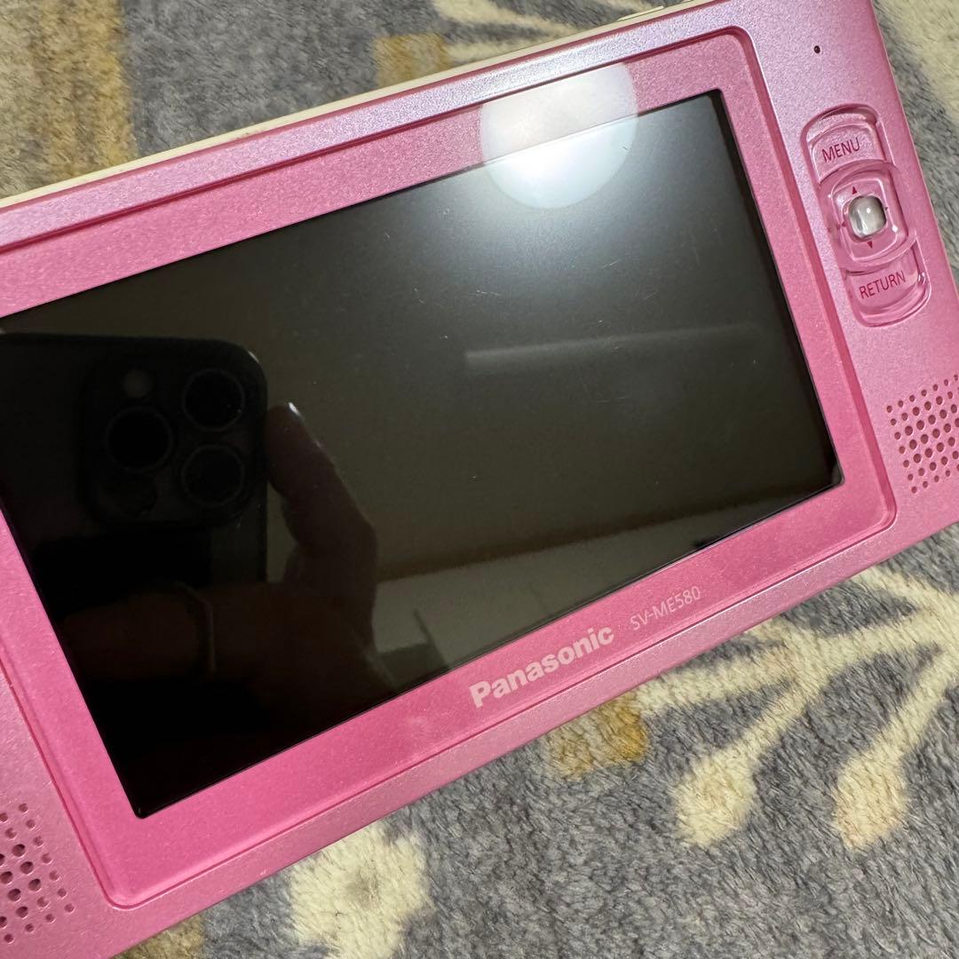 パナソニック　防水テレビ　ワンセグ　SV-ME580